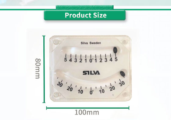Ship Heel Measuring Inclinometer Industrial Grade UNIVO Dual Tube Slope Level Gauge