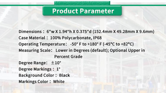 Customized UNIVO 2110Y Inclinometer High Precision 10 deg -45-82 for Industrial Grade
