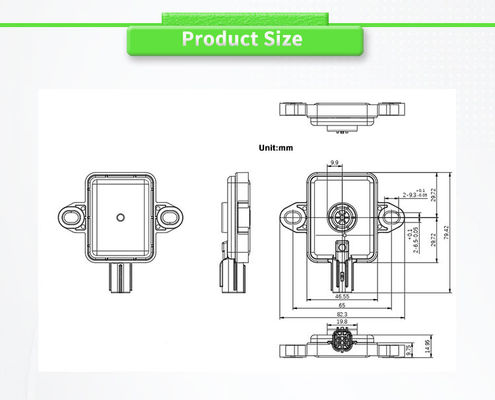 High- UNIVO UBHL-XY CAN Fuel Vehicle Detection Cylinder Hydrogen Concentration Sensors
