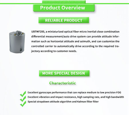 UNIVO UBTMF200Y Small Fiber Optic Micro Inertial Tight Combination with Customization