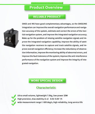 UBTS1000Y GNSS/INS FOG Strategic Missile Guidance System for Extreme Temperatures