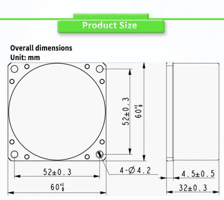 Customizable UBTP400Y Small Inertial Seeker North Finder Fiber Optic Gyroscope Sensor