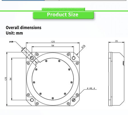 Ultra Precision Fiber Optic Gyroscope Sensor for High Precision RS422 Output Form