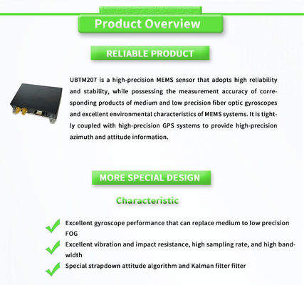 Accurate Speed Measurement with UNIVO UBTM207Y FOG Antenna Inertial Navigation System