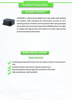 Precise Navigation With UBTMH400Y FOG Antenna And Fibre Optic Gyroscope Sensor
