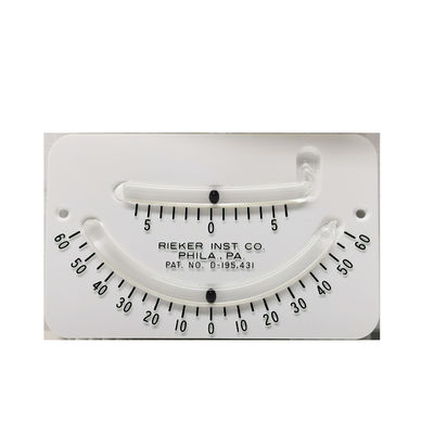 Industrial Grade Inclinometer 2056Y Rieker Glass Tube for Precision Angle Measurement