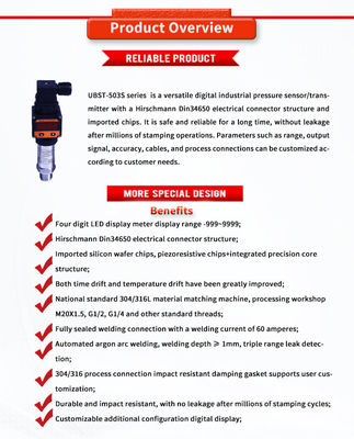 UBST-503S Customized Support OEM Pressure Sensor UNIVO  for Versatile Digital Display