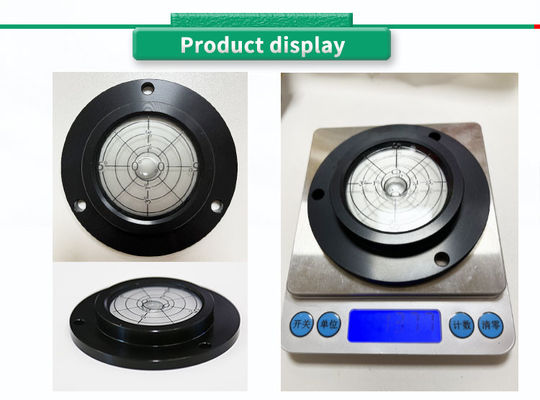 Anodized Black Aluminum Inclinometer for Precise Slope Leveling and Angle Measurement